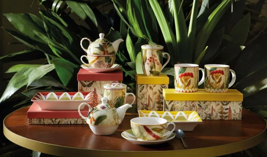 Tea4One mit Untertasse MIRABILIA 400 ml rot