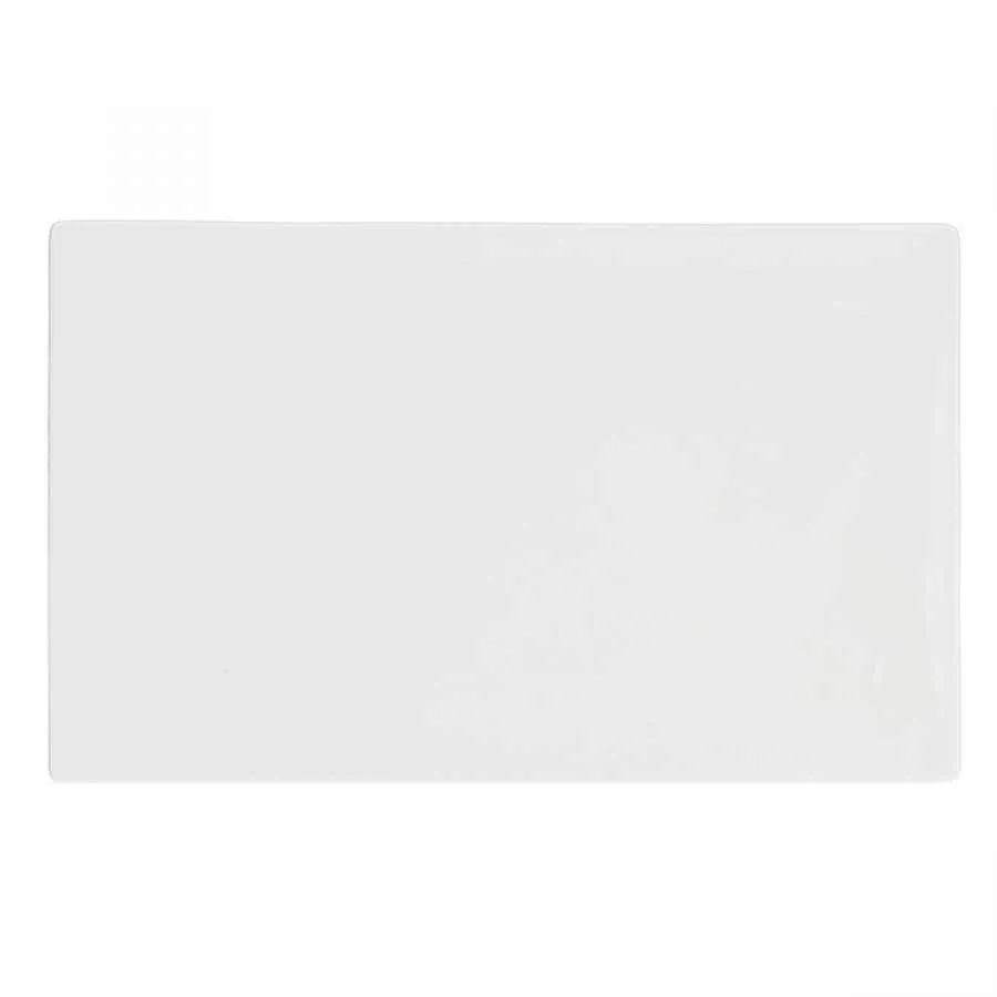 Servierplatte rechteckig Essenziale Gourmet 35 x 23 cm Weiß