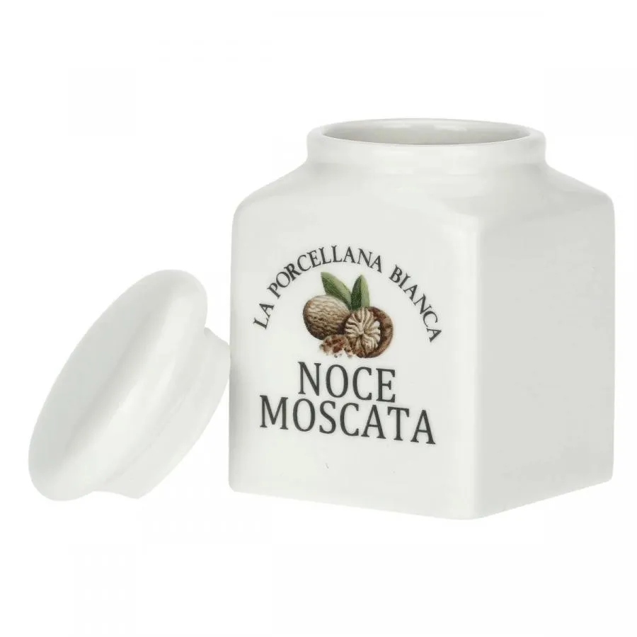 Gewürzdosen-Set 4-teilig Origano, Peperoncino, Chiodi di Garofano und Noce Moscata 0,175 l