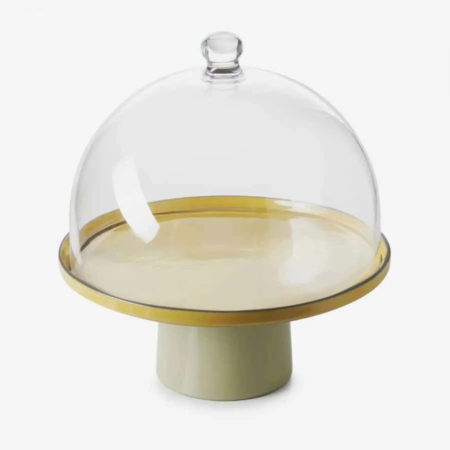 TORTENSTÄNDER CARACTERE XL 33 cm Kurkuma/KARDAMOM