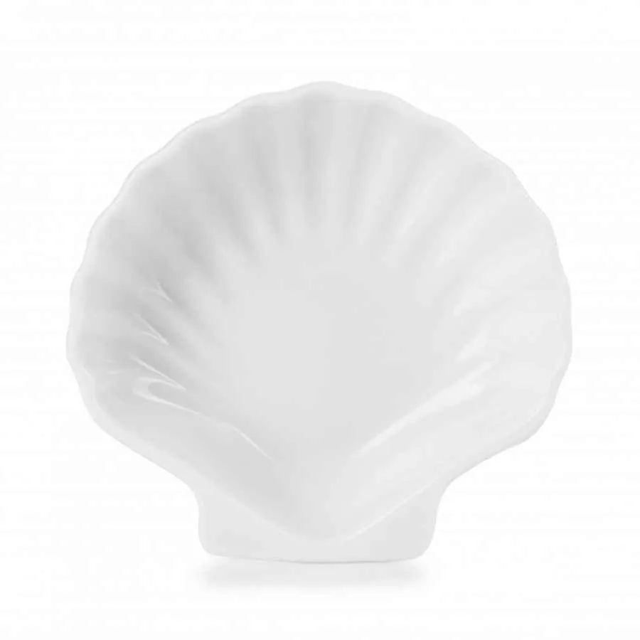 MINIATUR MUSCHELSCHALE Weiss