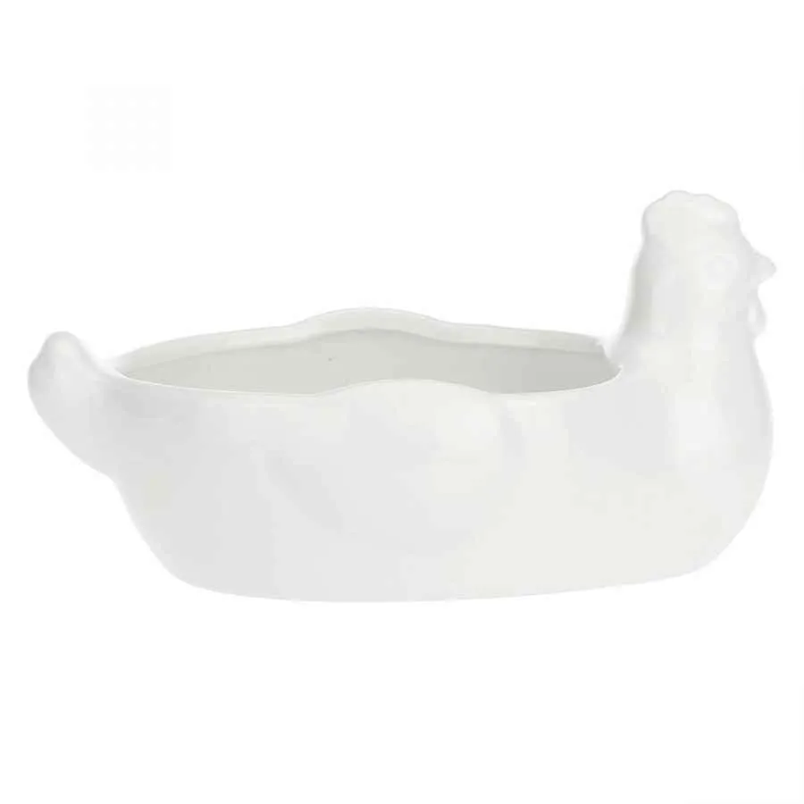 Eierhalter/ Eierschale Henne "Gallina Portauova" Fattoria 21,5 x 14 x 11