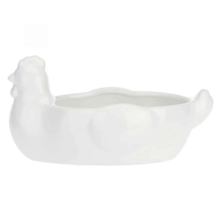 Eierhalter/ Eierschale Henne "Gallina Portauova" Fattoria 21,5 x 14 x 11
