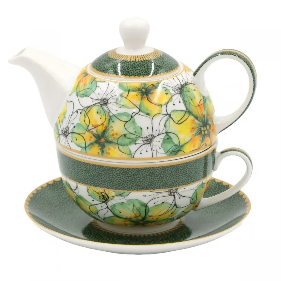 Tea4One mit Untertasse MIRABILIA 400 ml "Libellula"