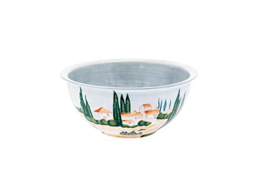 Schüssel rund 34cm handbemalt "SIENA"