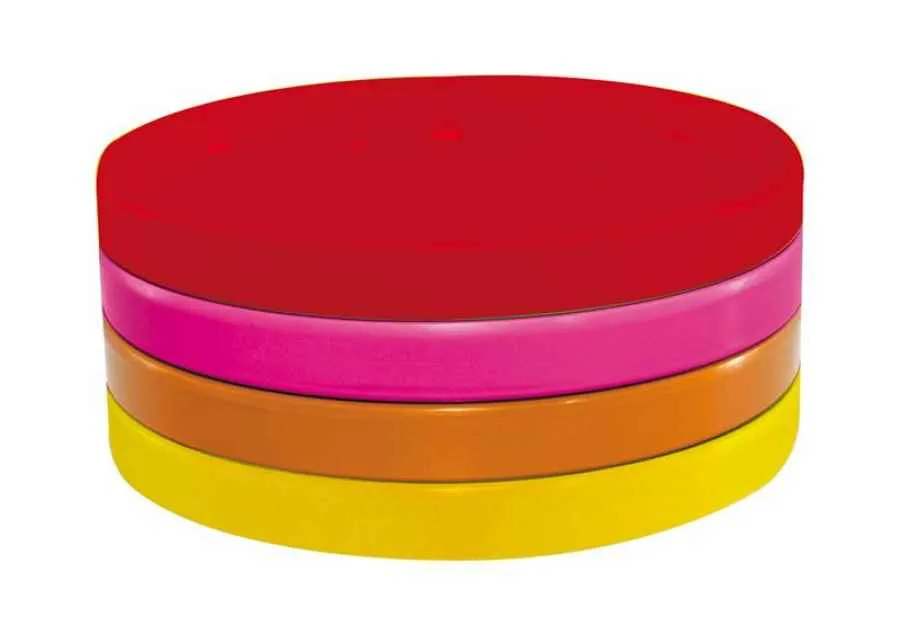 Glasuntersetzer 4 St. pop 10 cm