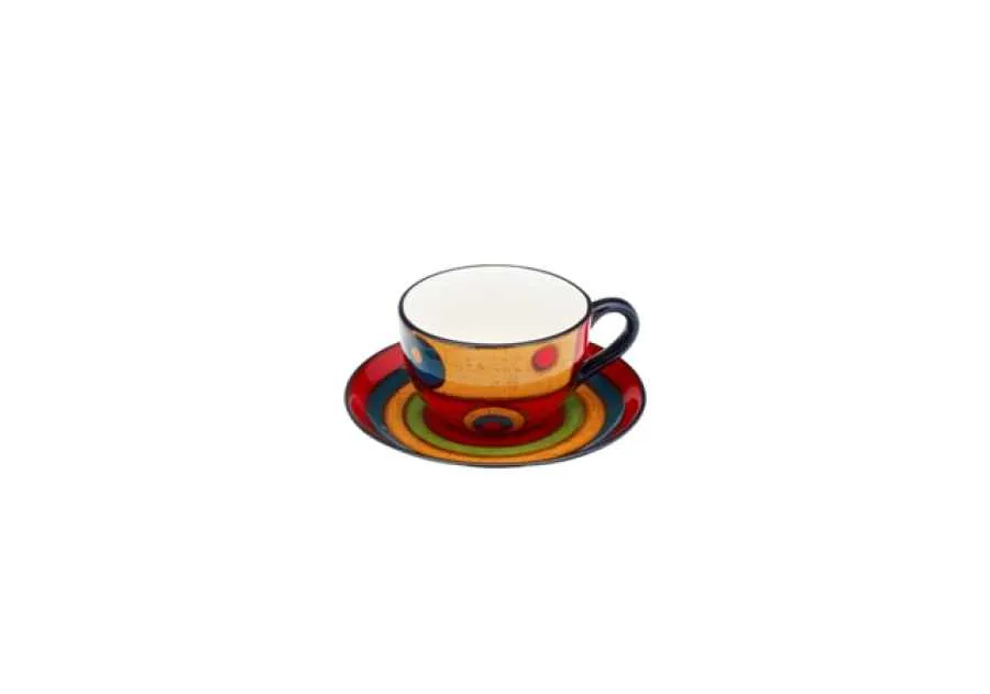 Tasse mit Untere handbemalt "SAMBA"