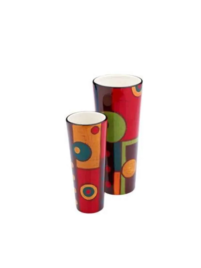 Vase 25cm handbemalt "SAMBA"